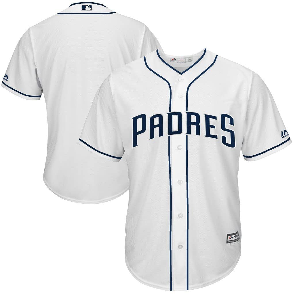 Men's San Diego Padres White Stitched Baseball Jersey Men's San Diego Padres White Stitched Baseball Jersey